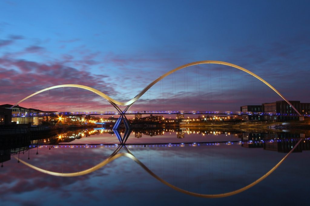 The Infinity Bridge, Stockton-on-Tees by Steven Iceton