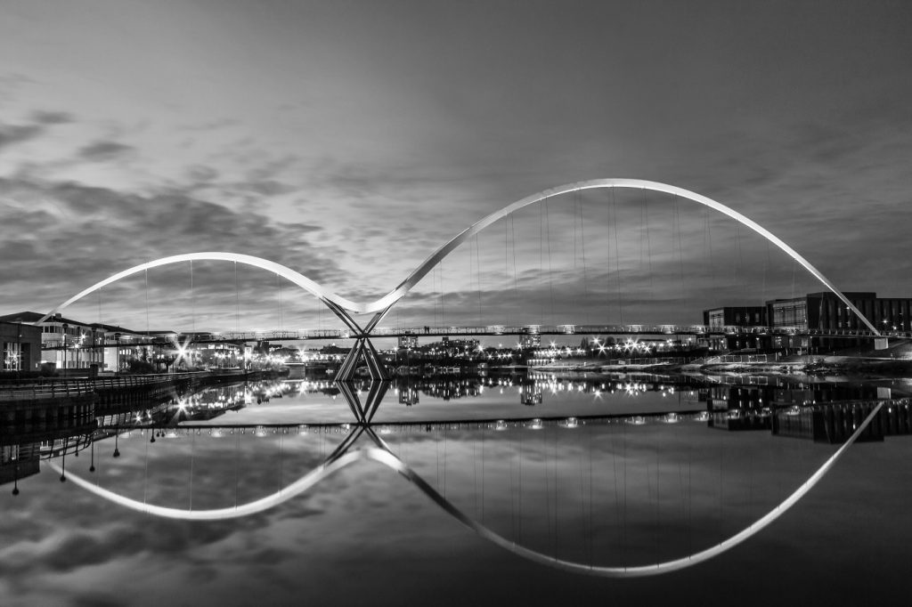 The Infinity Bridge, Stockton-on-Tees by Steven Iceton