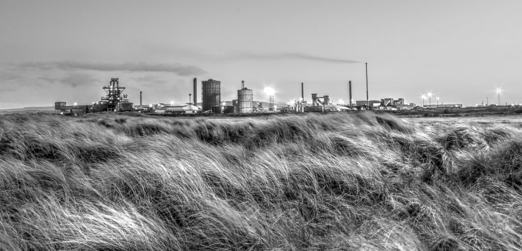 Redcar Steelworks Coatham Sands Dunes