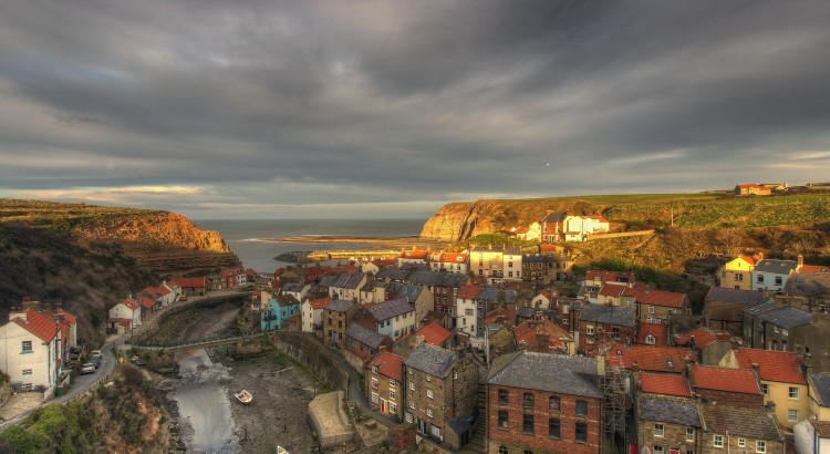 Staithes before sunset