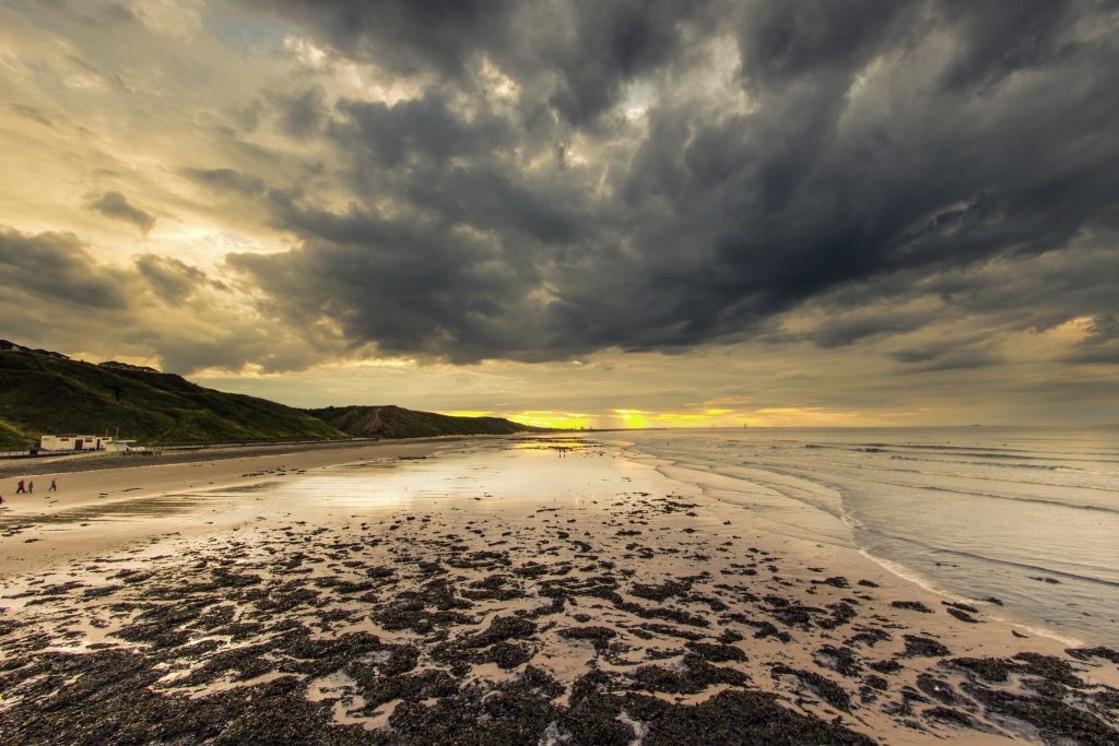 Saltburn beach, Saltburn Pier, Saltburn