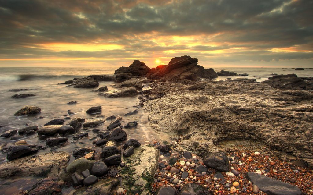 Sunrise Seaham Chemical Beach