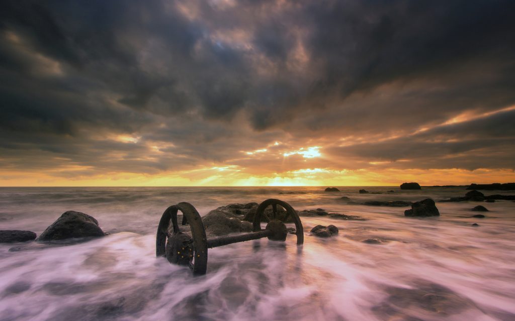 Sunrise Seaham Chemical Beach Wheels Dawdon