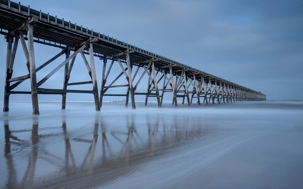 Steetley Pier - Long Exposure