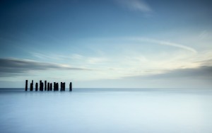 Steetley-Pier-Posts-Long-Exposure