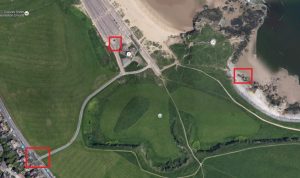 Trow Point Location, Parking and Trow Rocks