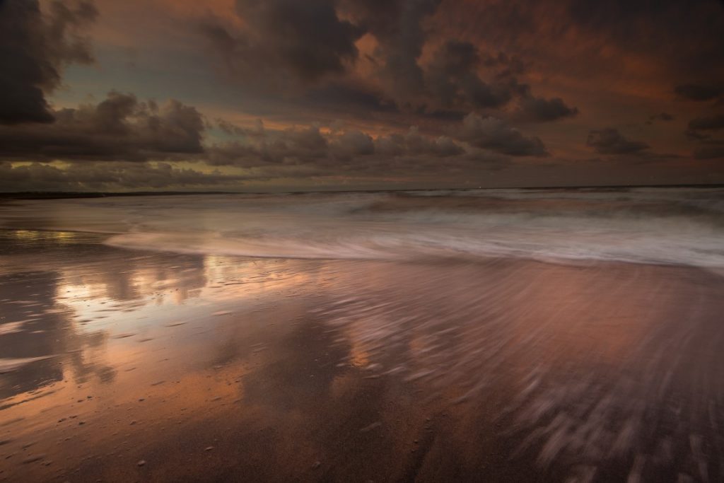 Steetley Pier Wet Sand Reflections