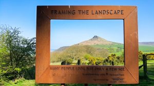 Ashley Jackson's Framing The Landscape - one of four in Yorkshire