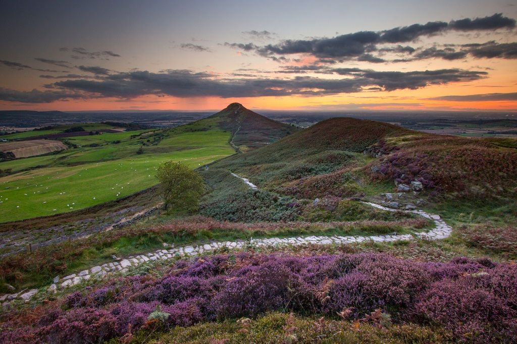 Little Roseberry Sunset, North York Moors