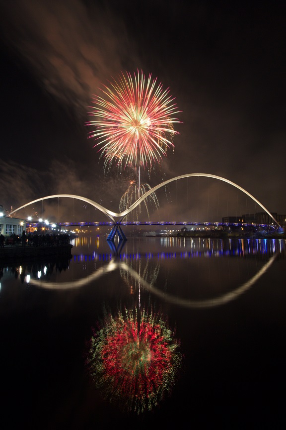 Bonfire Night at Stockton-on-Tees Guy Fawkes Fireworks