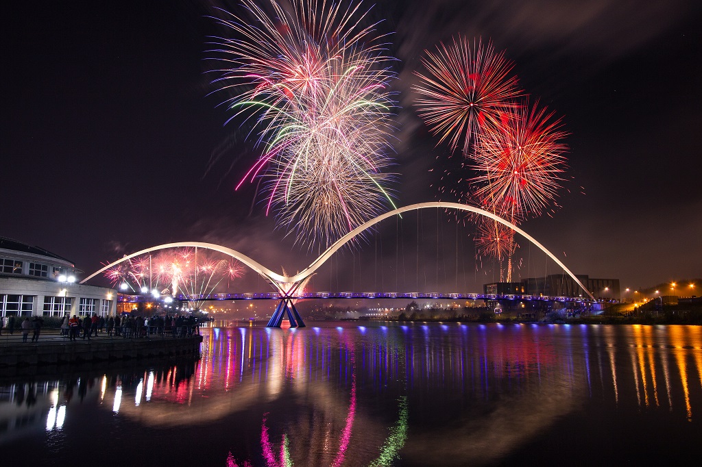 Bonfire Night at Stockton-on-Tees Guy Fawkes Fireworks